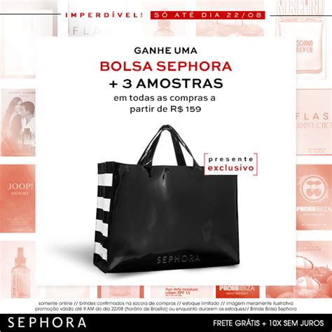 bolsa sephora brinde